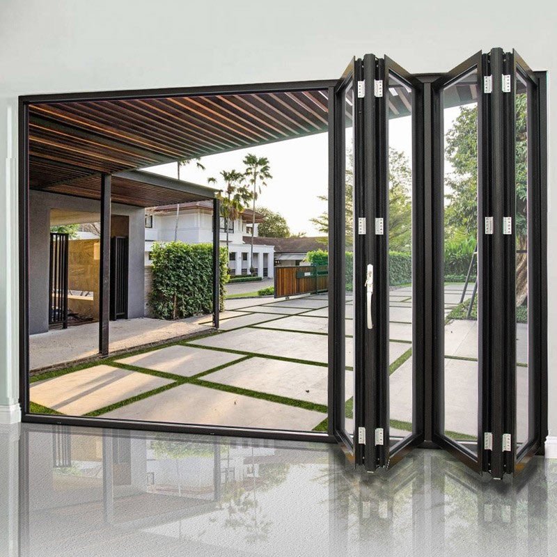 Aluminium sliding and folding doors